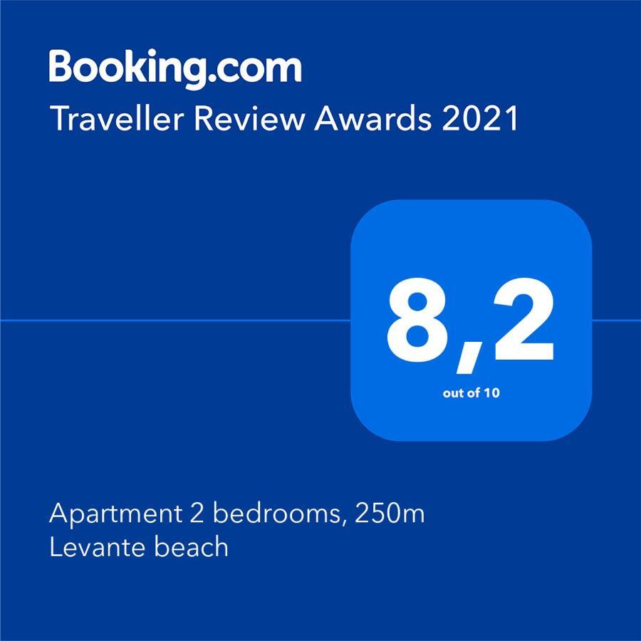 Apartment 2 Bedrooms, 250M Levante Beach Benidorm Dış mekan fotoğraf